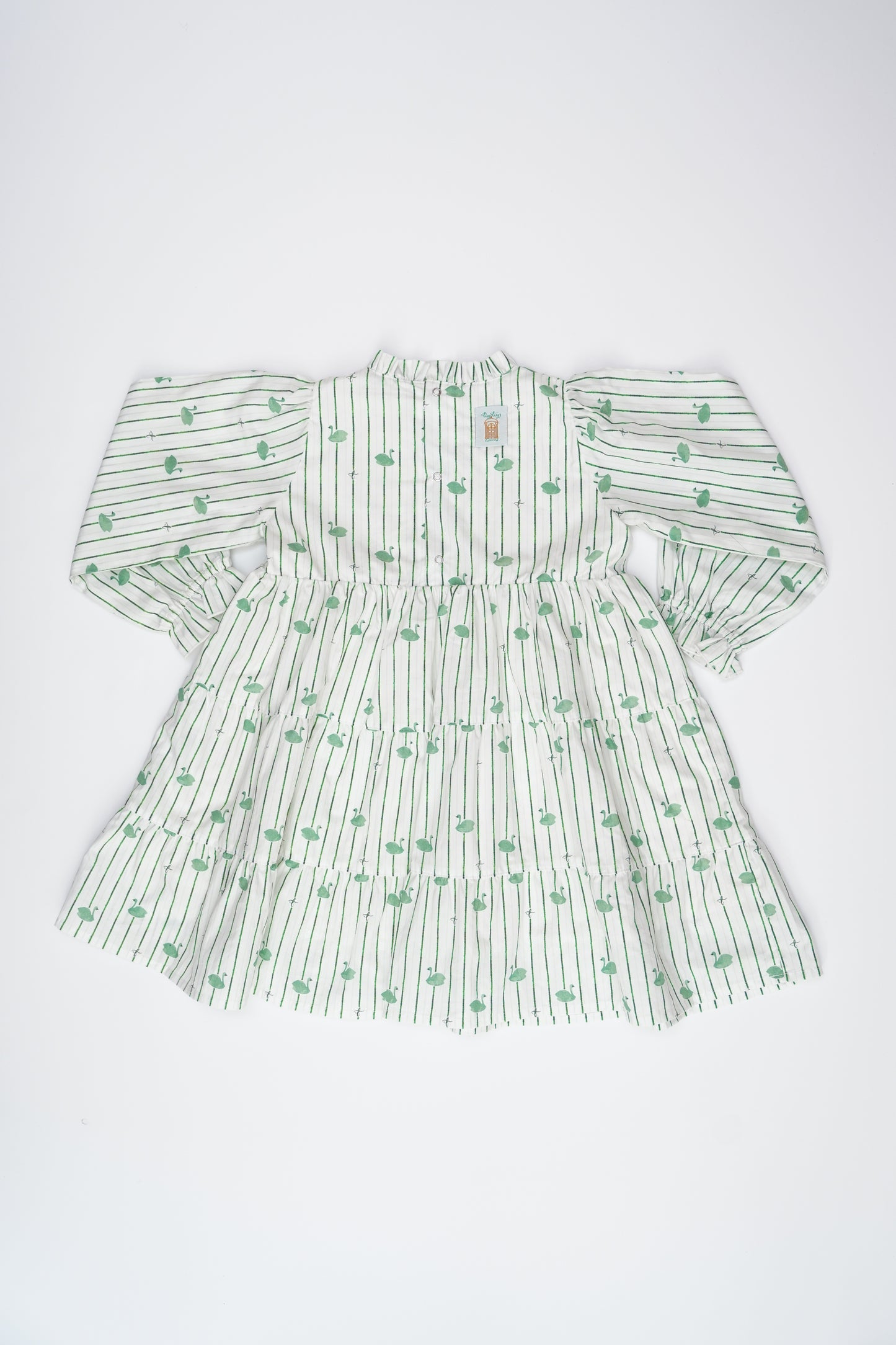 Long Sleeve Dress - Swan