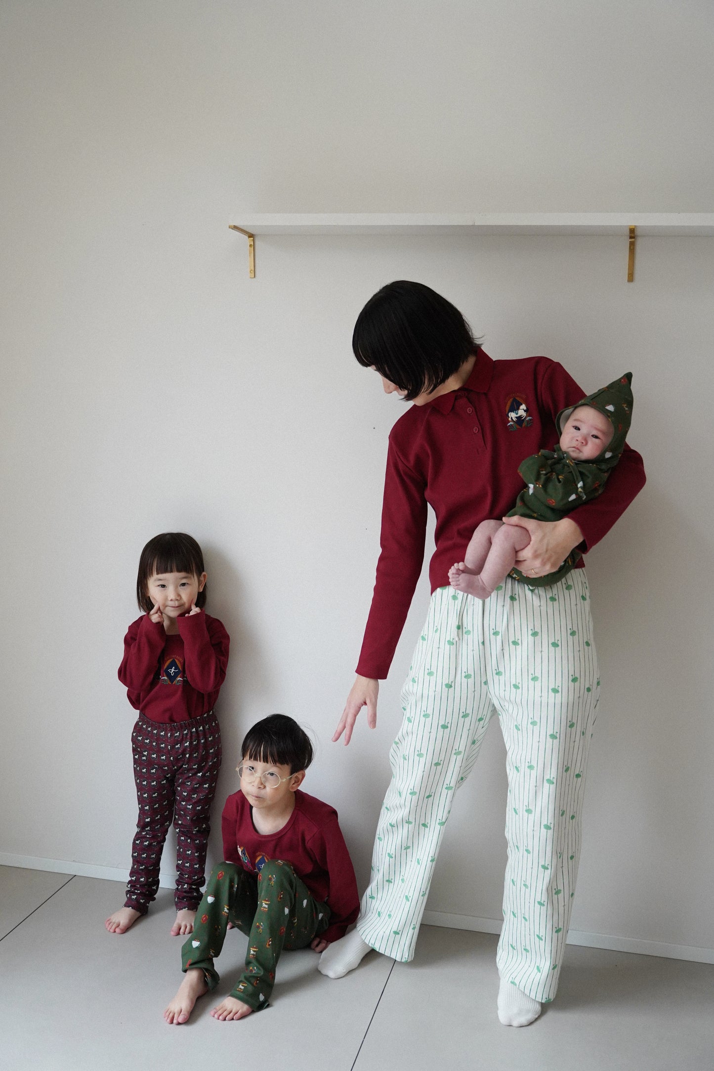 Long Sleeve T-Shirt - Fairground Emblems