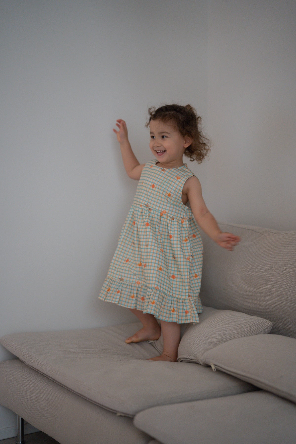 Sleeveless Dress - Coral