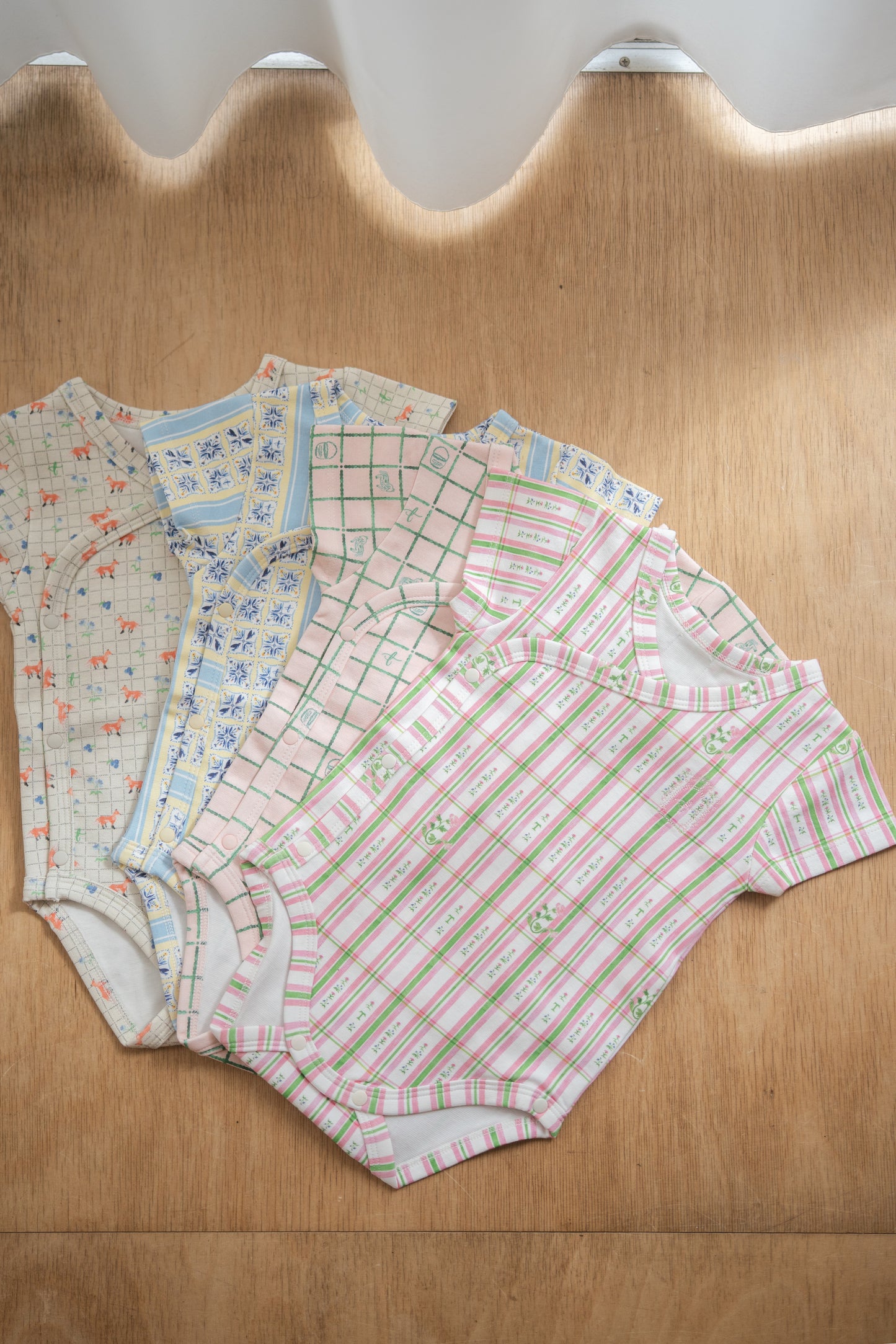 Short Sleeve Bodysuit - Kitsune