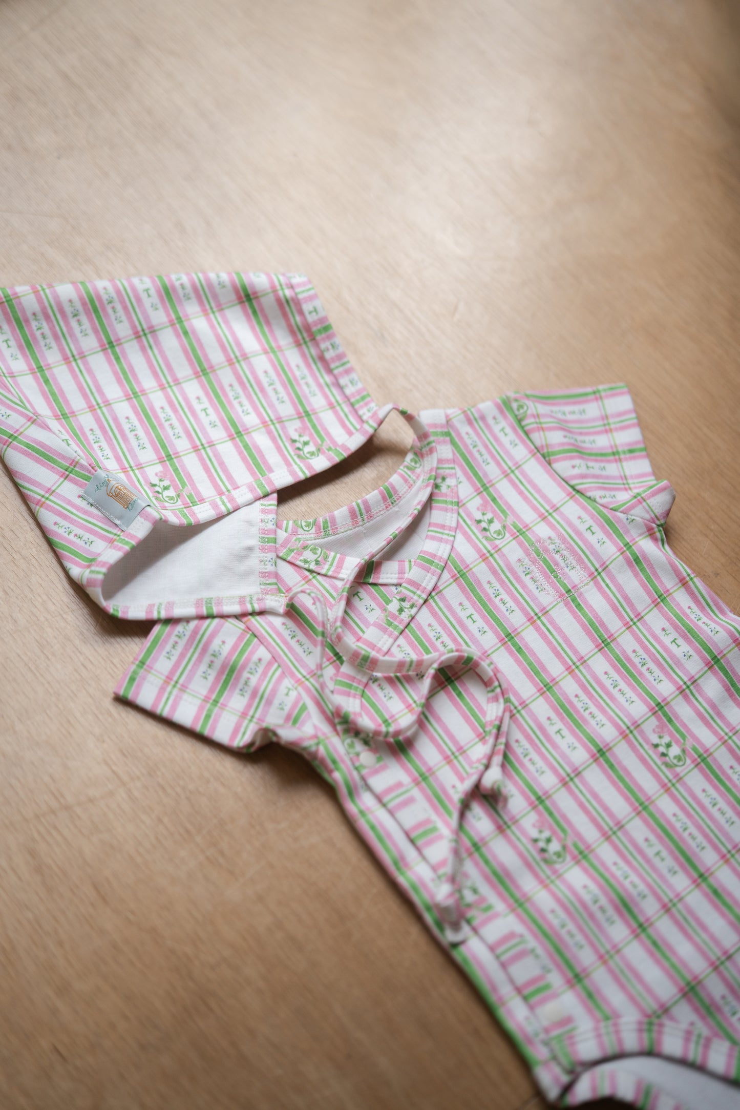 Short Sleeve Bodysuit - Garden