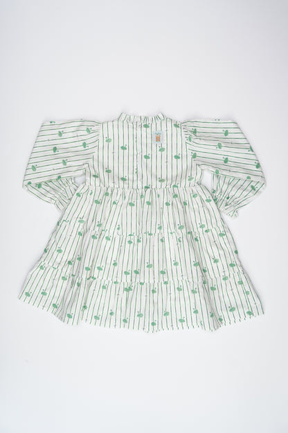 Long Sleeve Dress - Swan