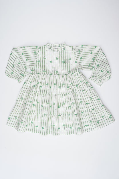 Long Sleeve Dress - Swan