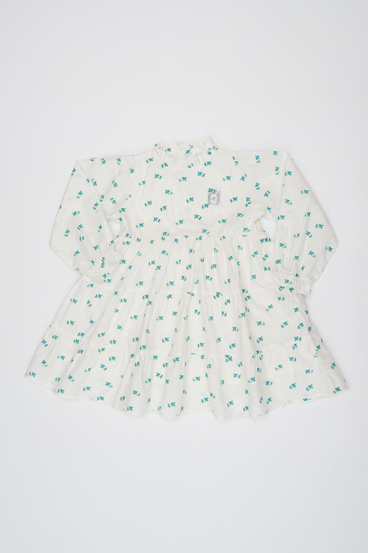 Long Sleeve Dress - Kawasemi