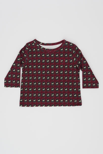 Long Sleeve T-Shirt - Horse