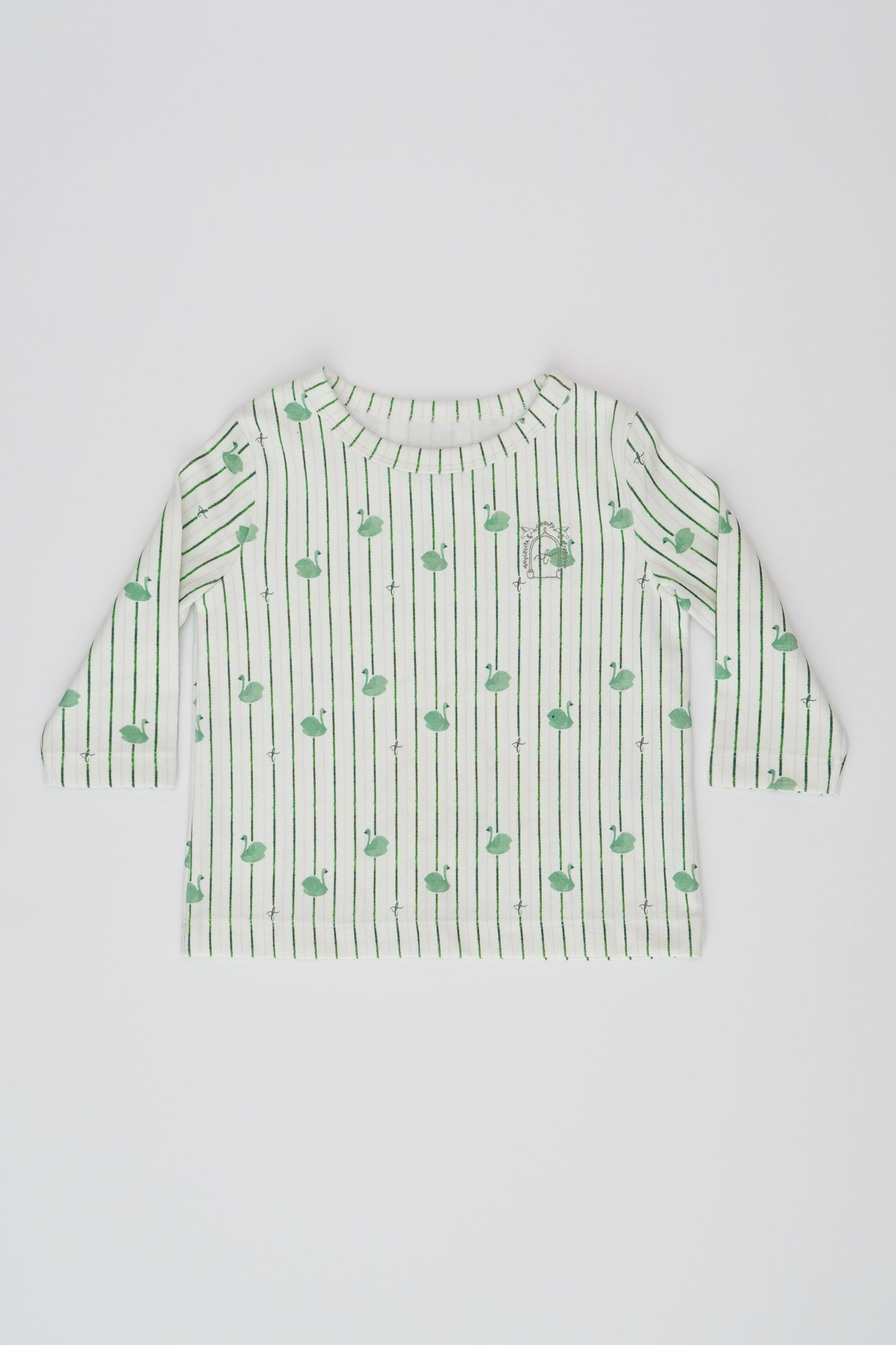 Long Sleeve T-Shirt - Swan