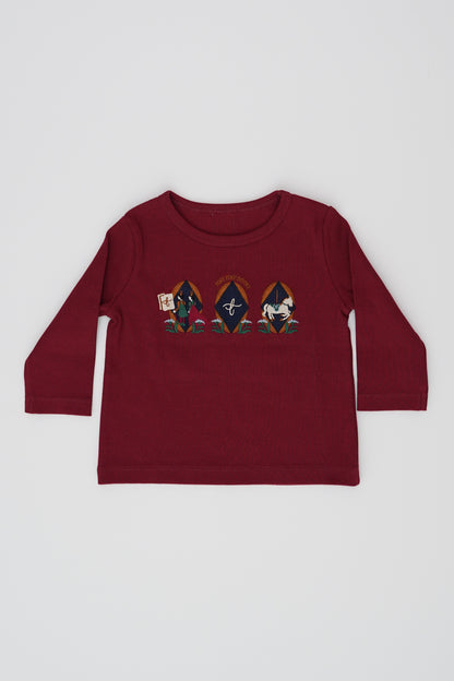 Long Sleeve T-Shirt - Fairground Emblems