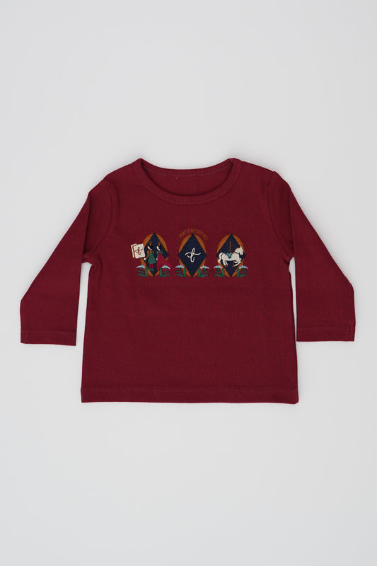 Long Sleeve T-Shirt - Fairground Emblems