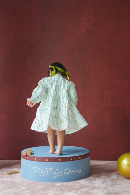 Long Sleeve Dress - Swan