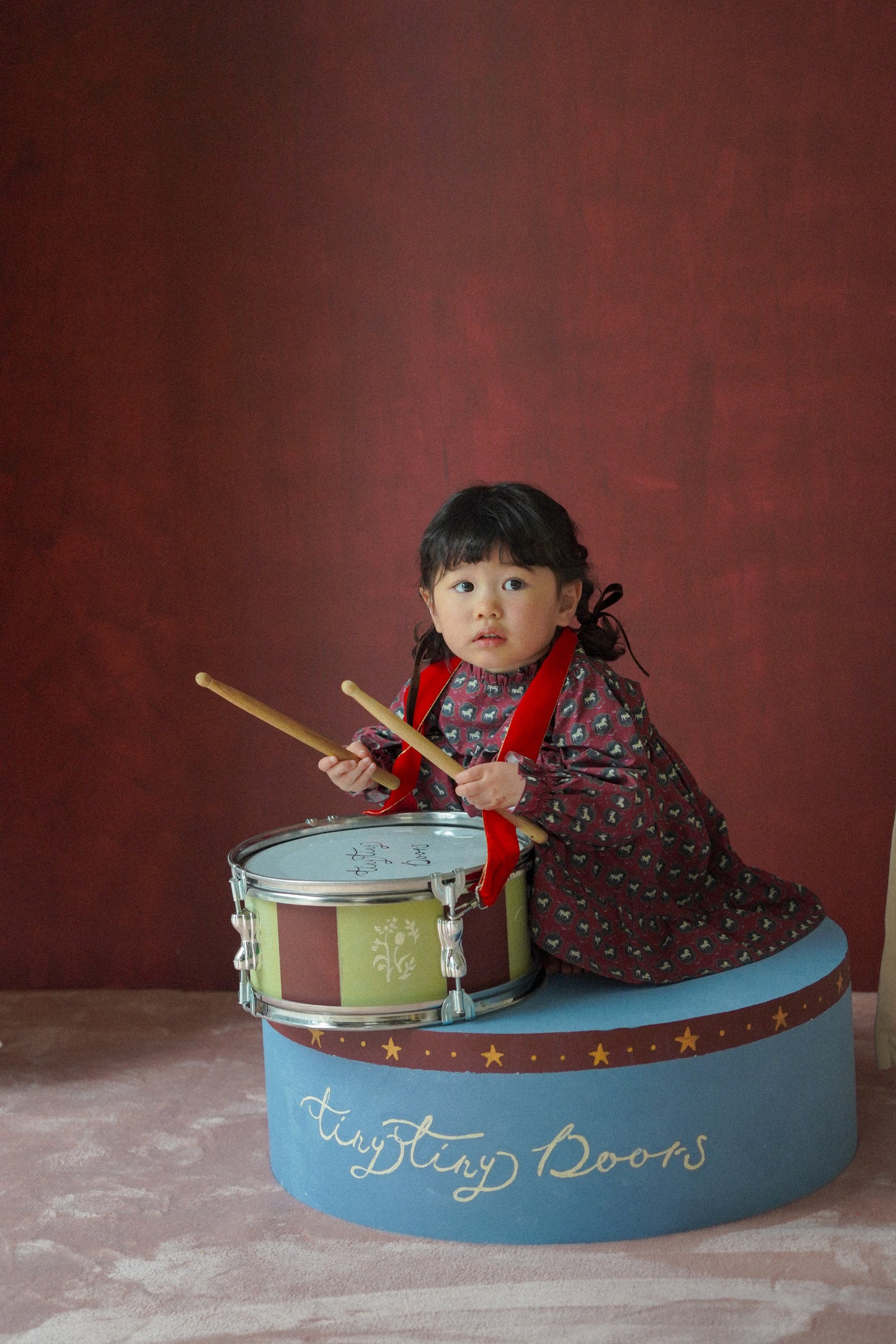 Long Sleeve Dress - Horse