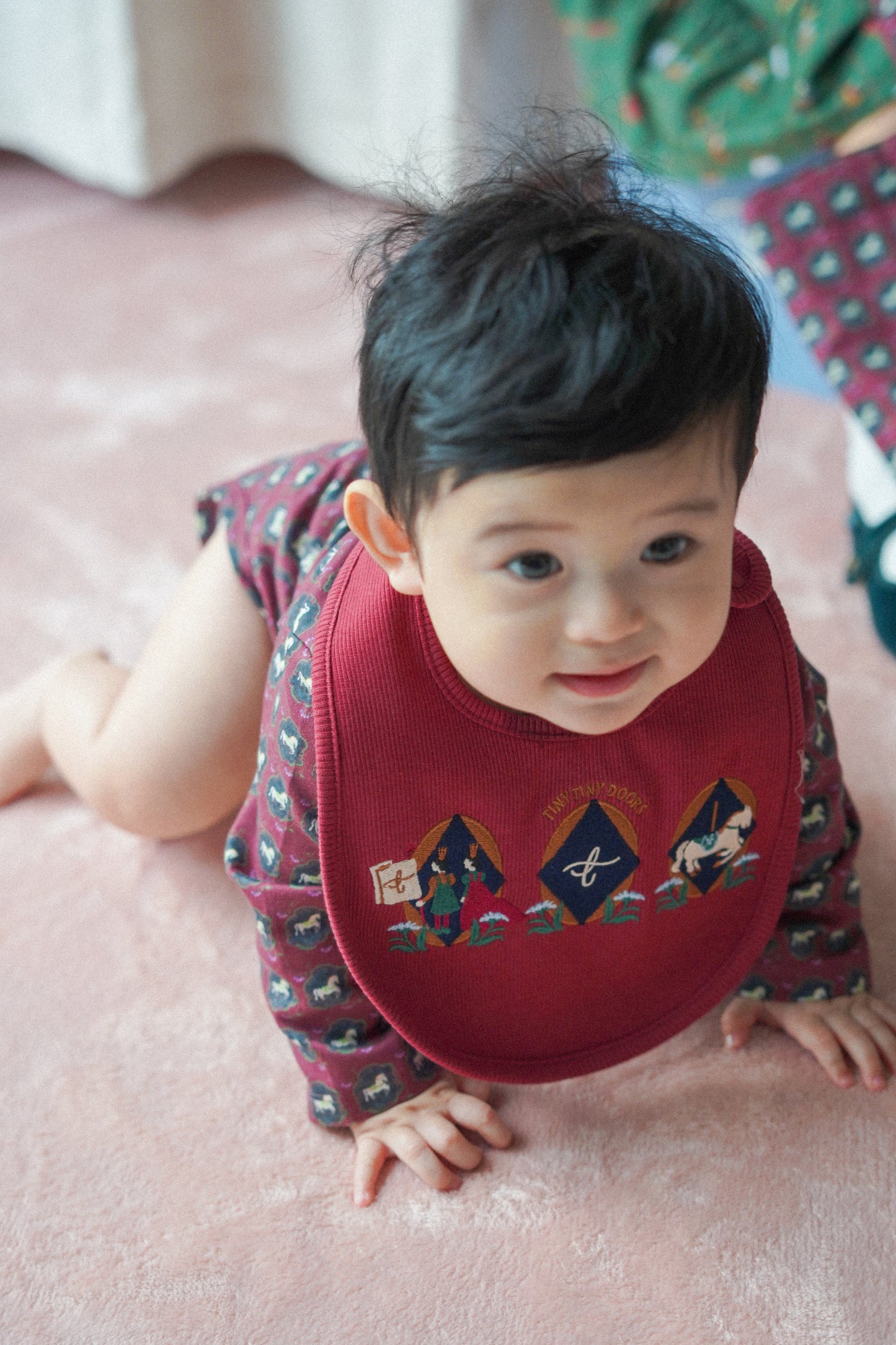 Long Sleeve Bodysuit - Horse