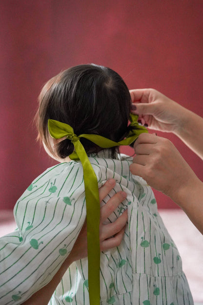 Long Sleeve Dress - Swan