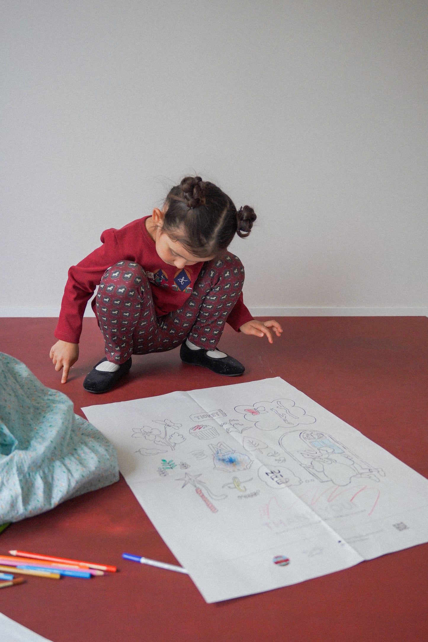 Long Sleeve T-Shirt - Fairground Emblems