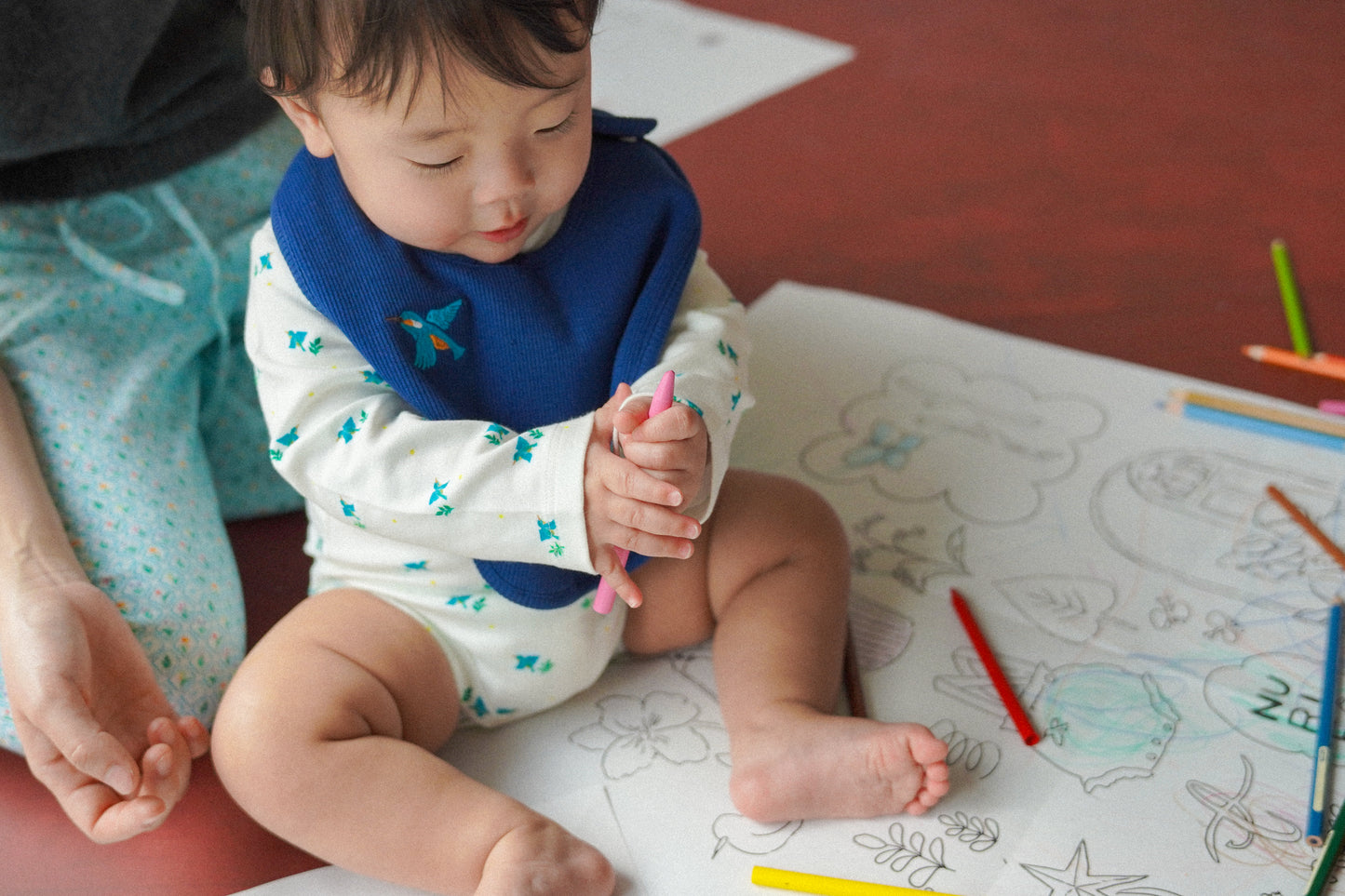 Long Sleeve Bodysuit - Kawasemi