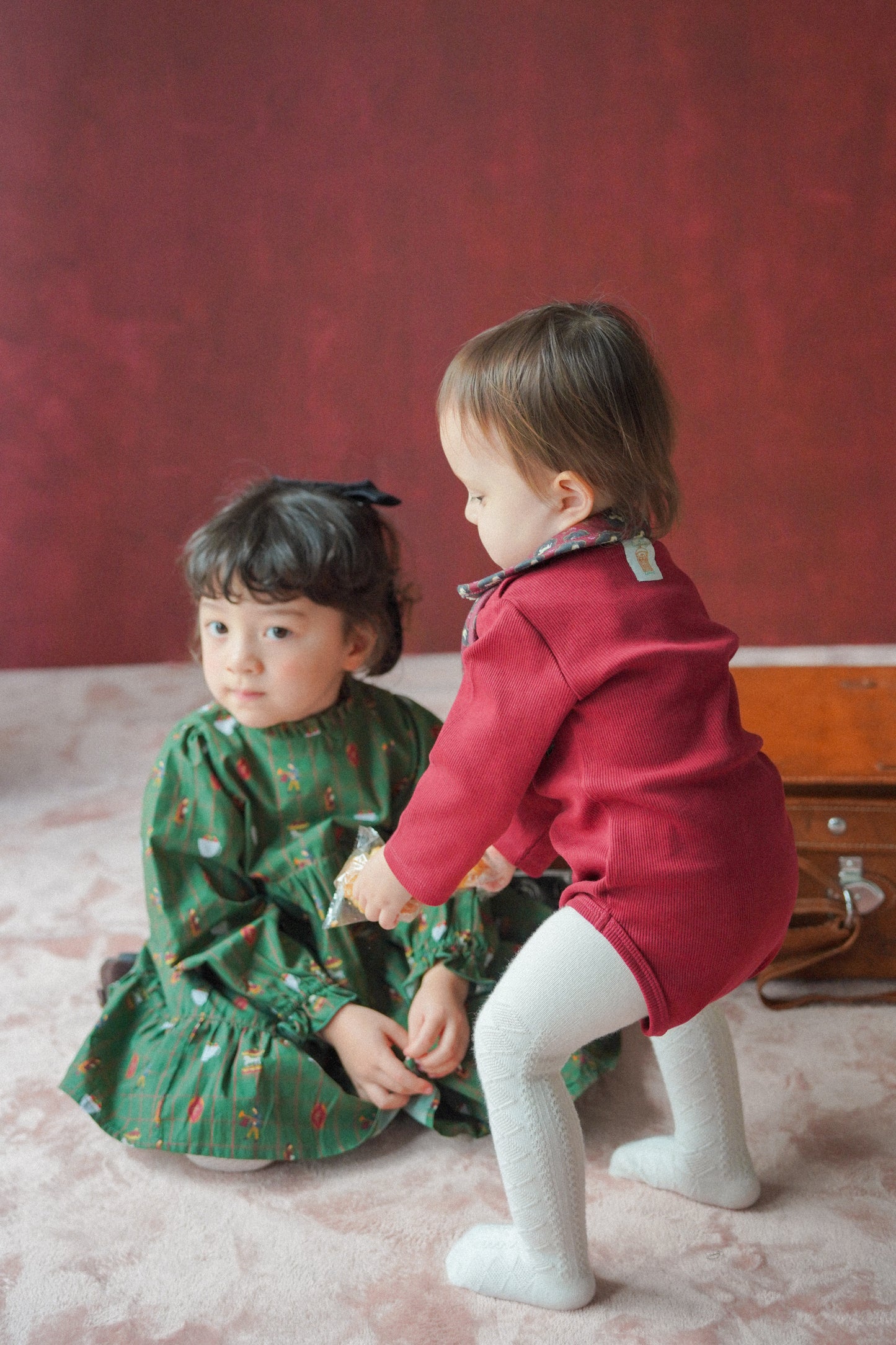 Long Sleeve Dress - Holiday Fairground