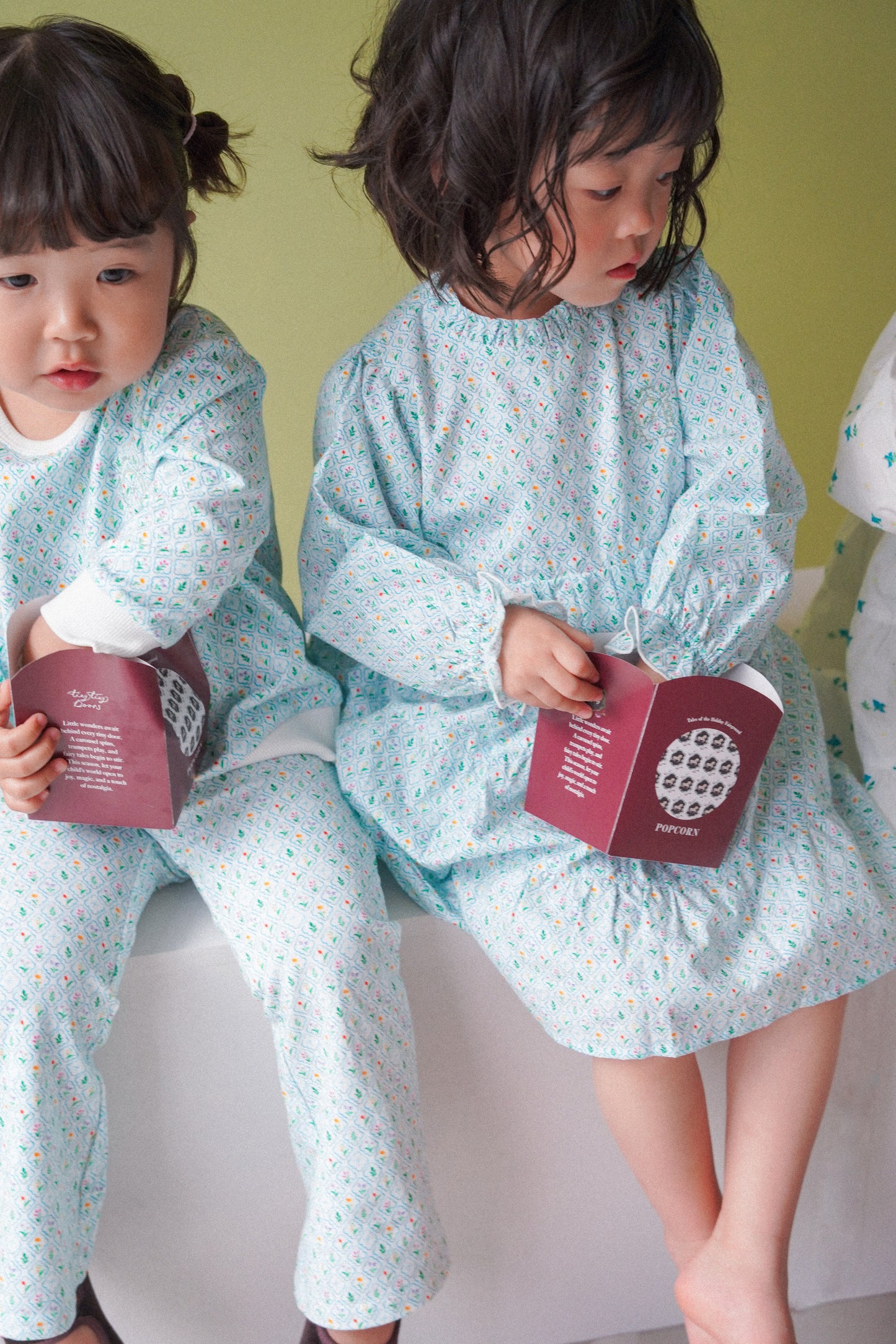 Long Sleeve Dress - Flower