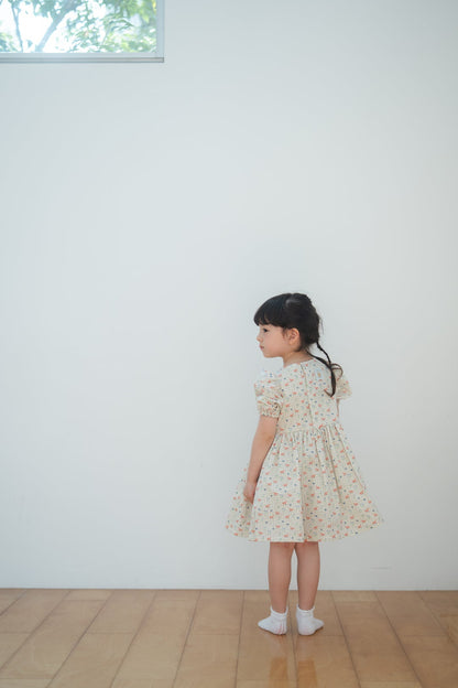 Short Sleeve Dress - Kitsune