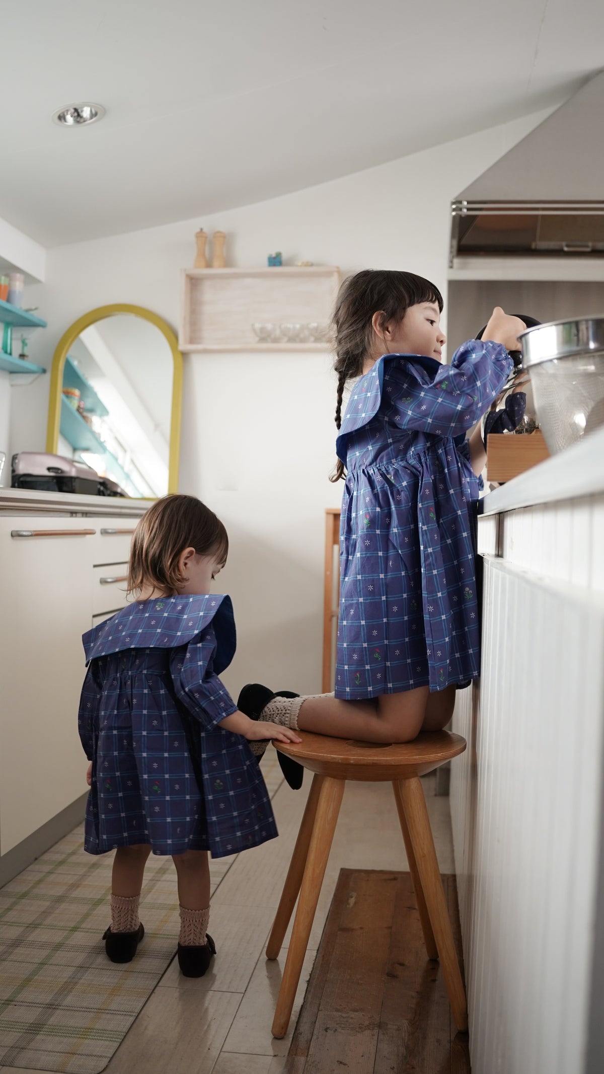 Sailor Dress - Patchwork