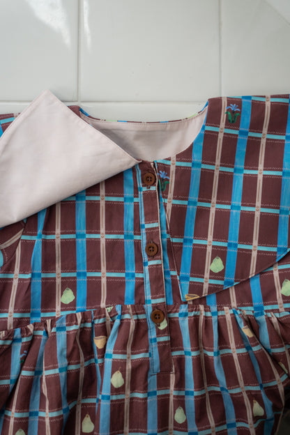 Sailor Dress - Pear