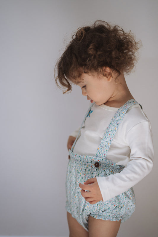 Suspender Bloomer - Flower