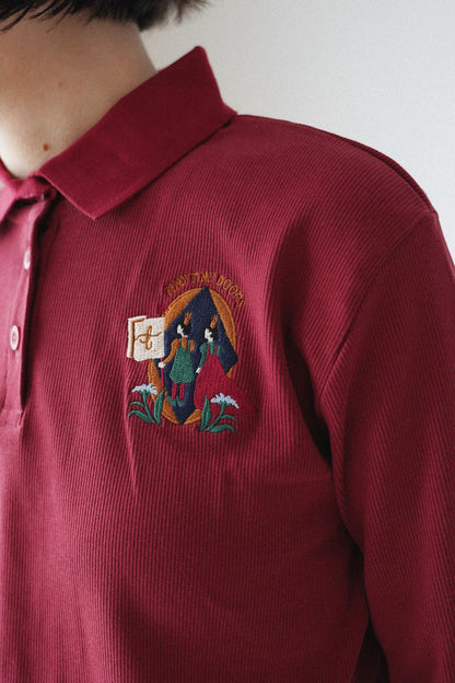Embroidered Polo - Little Friends