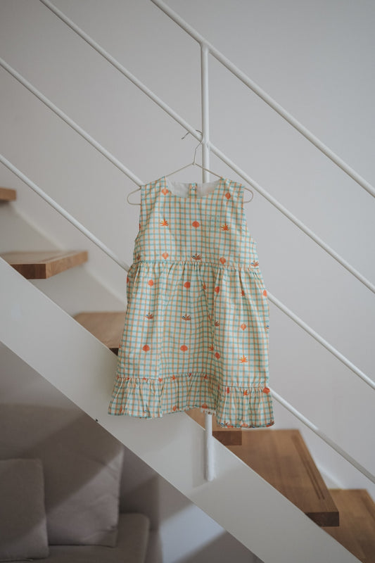 Sleeveless Dress - Coral