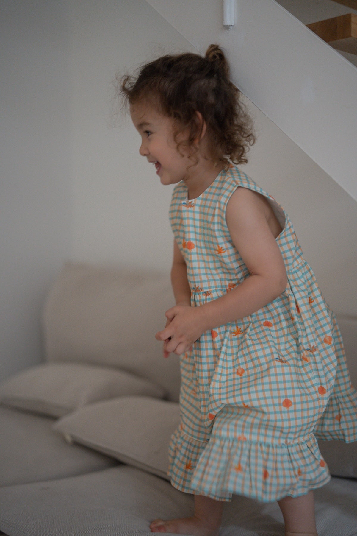 Sleeveless Dress - Coral