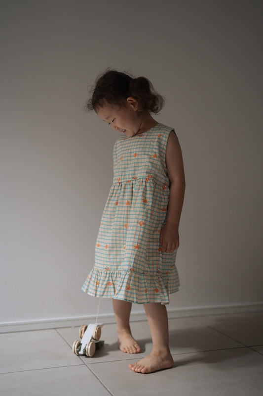 Sleeveless Dress - Coral