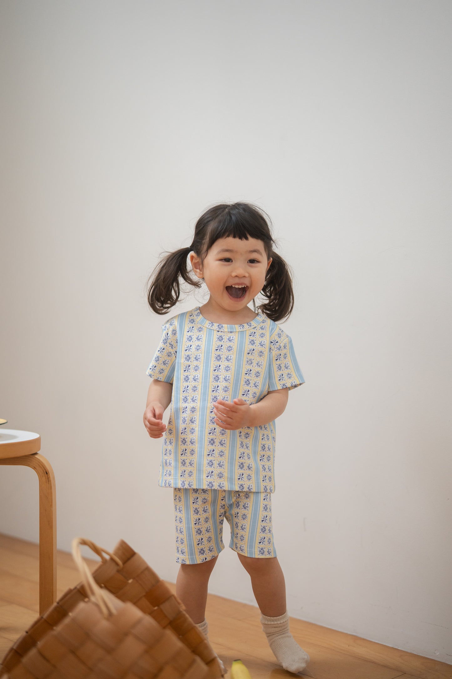 Short Sleeve T-Shirt - Tsubame Stripe