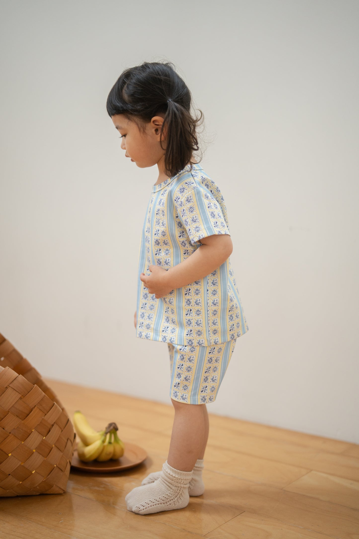 Short Sleeve T-Shirt - Tsubame Stripe