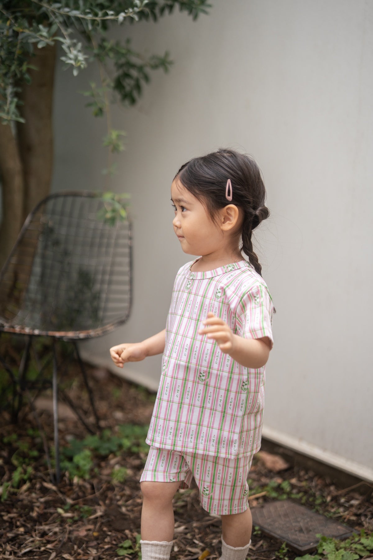 Short Leggings - Garden