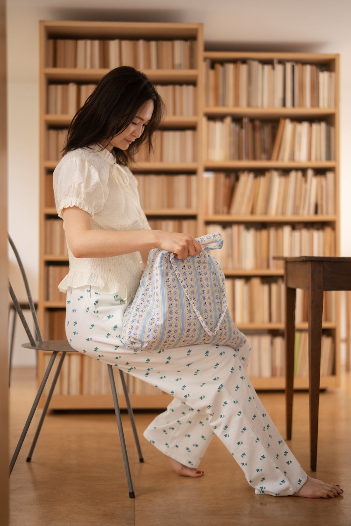 Lesson Bag - Tsubame Stripe