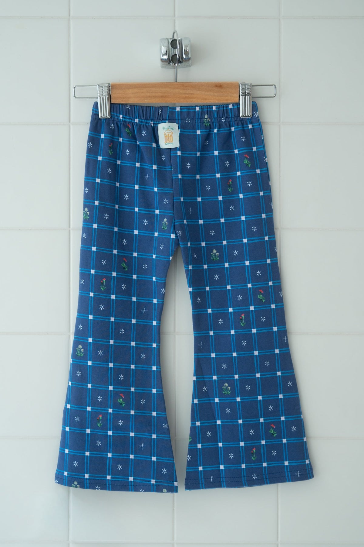 Flare Leggings - Patchwork