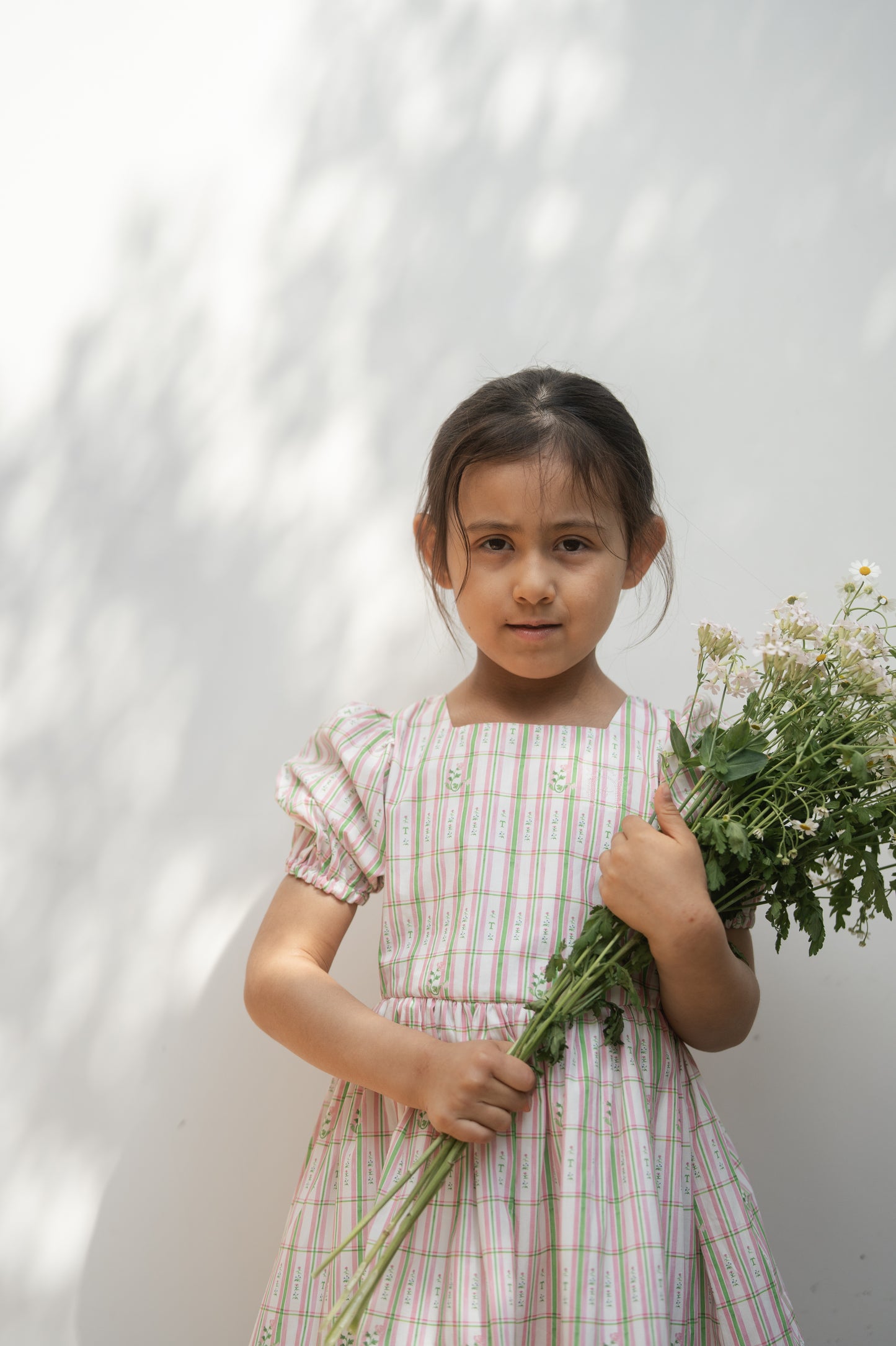 Short Sleeve Dress - Garden