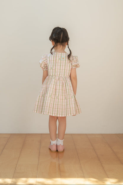 Short Sleeve Dress - Garden