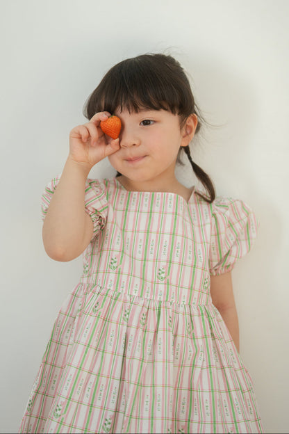 Short Sleeve Dress - Garden