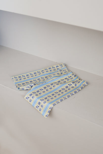 Short Leggings - Tsubame Stripe