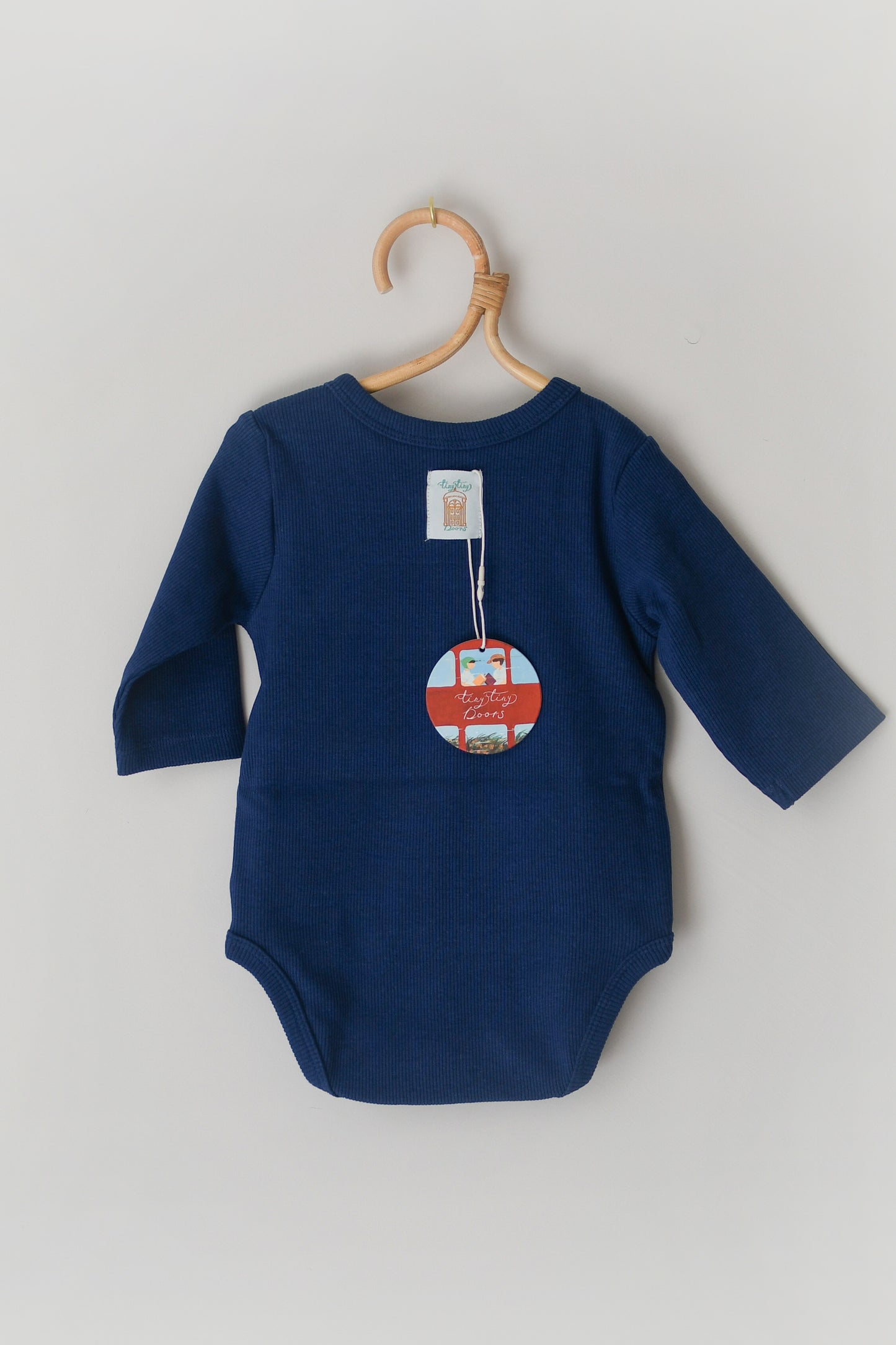 Long Sleeve Bodysuit - One-point Kawasemi