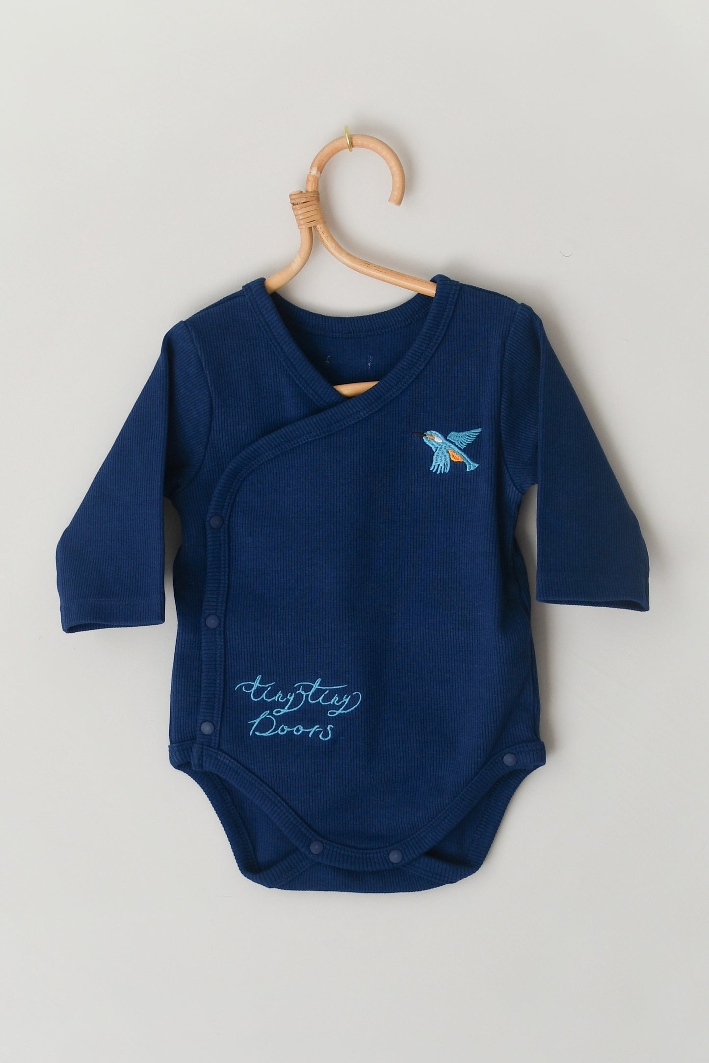 Long Sleeve Bodysuit - One-point Kawasemi