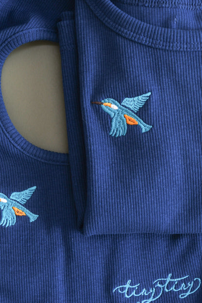 Long Sleeve T-Shirt - One-point Kawasemi