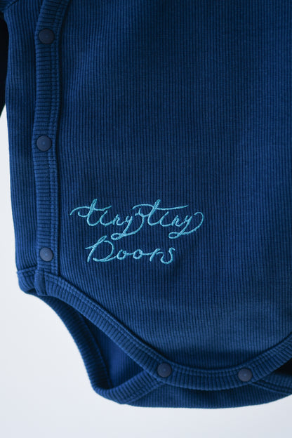 Long Sleeve Bodysuit - One-point Kawasemi